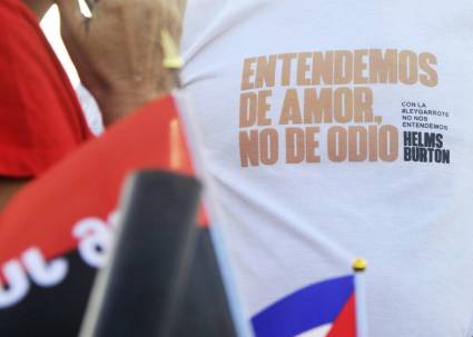 #VamosAVacunarnos Solidaridad para denunciar el terrorismo y el bloqueo contra Cuba. #SolidaridadVsBloqueo