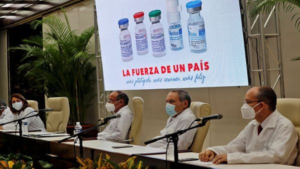 #LaPatriaSeDefiende Cuba buscará este jueves en la OMS reconocimiento a sus vacunas anticovid. #CubaSalvaVidas